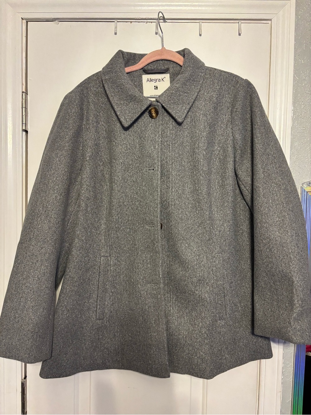 Allegra K Women's grey winter Coat
